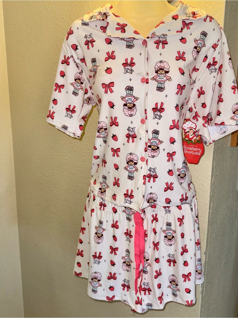 Strawberry Shortcake pajama set